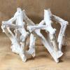 white acrylic sculpture